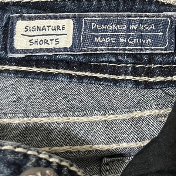 Miss Me Denim Jeans Shorts, Women's size 27, Signature Shorts - Picture 9 of 14